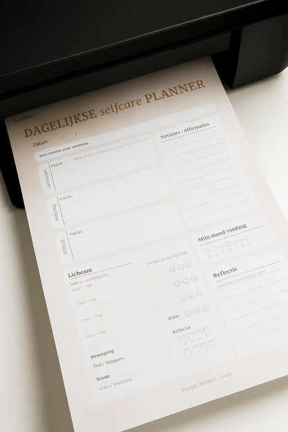 Calmae Selfcare Planner